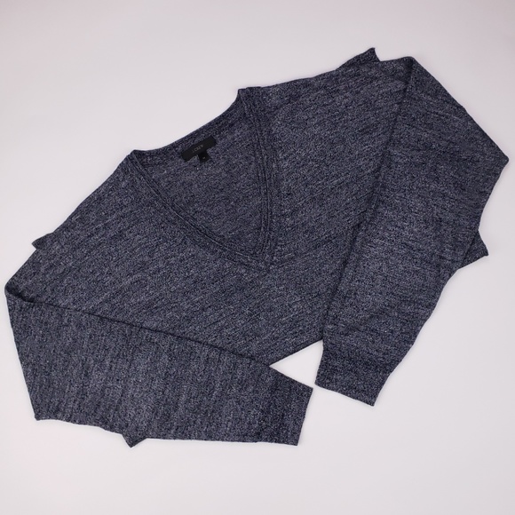 J Crew Medium Womens Sweater Merino Linen E9434 Bl - Picture 2 of 8